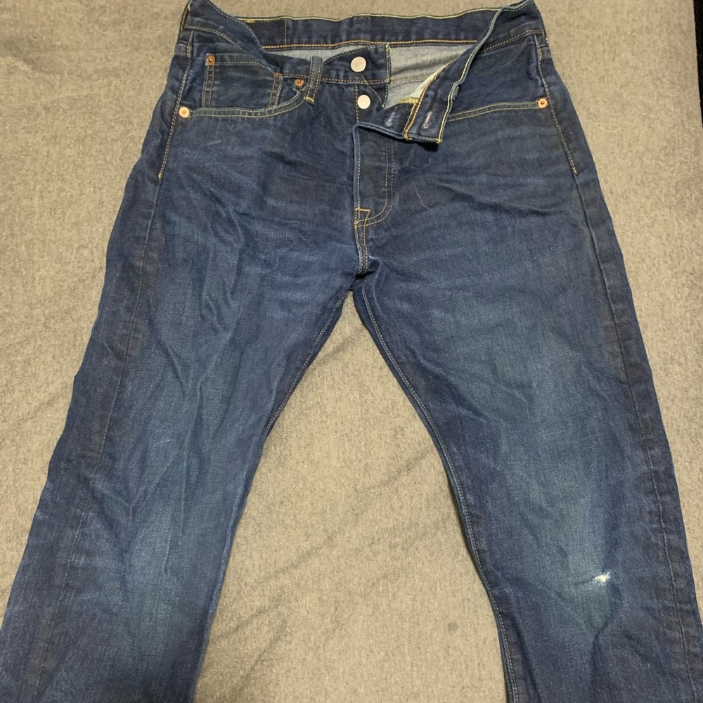 Levi blue jeans